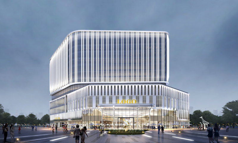 景德镇市昌南新区如意湖建筑群